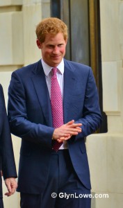 Prince Harry Flirts With Cara Delevinge